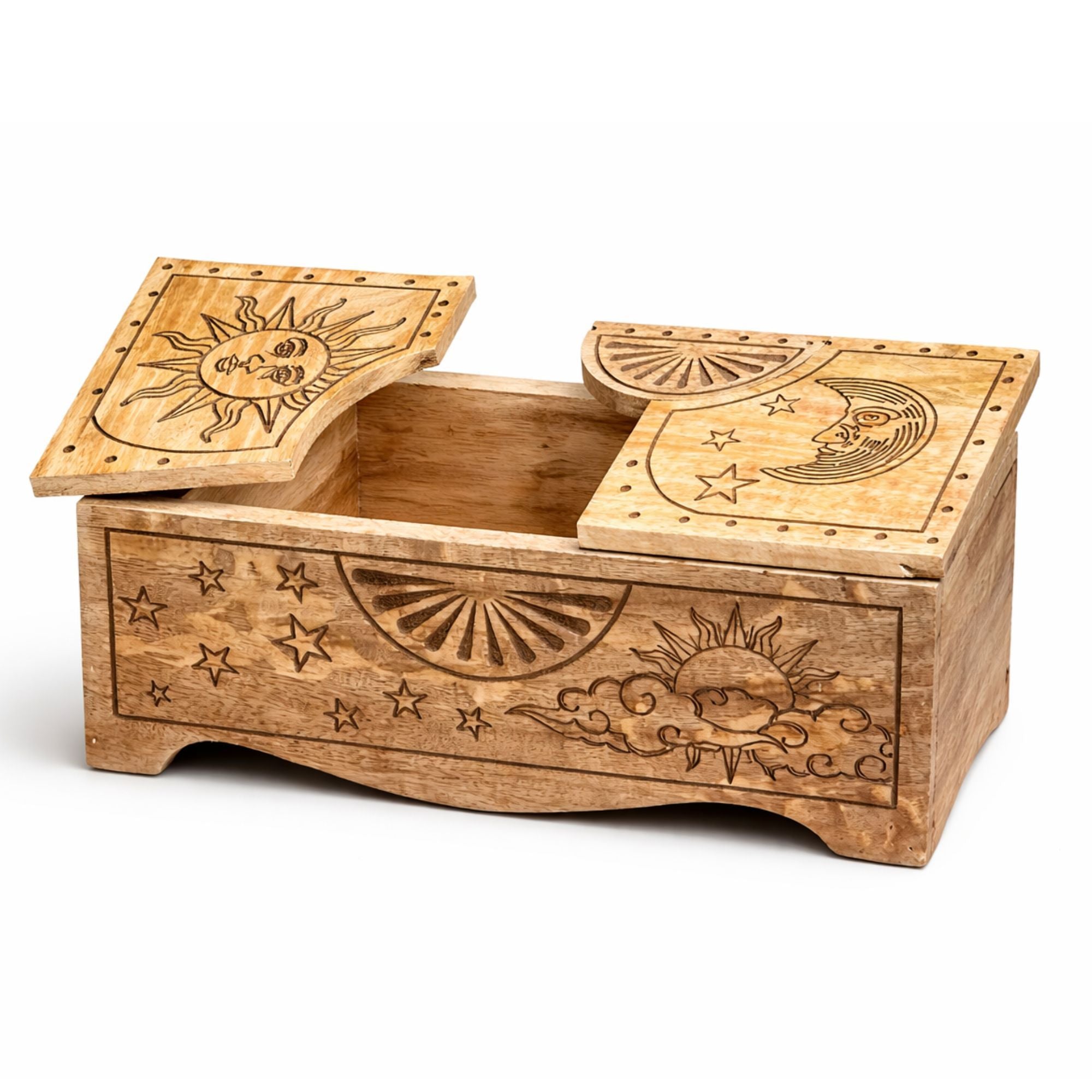 Caja de Tarot de Madera con Compartimentos ( 12 fabulosos modelos diferentes )