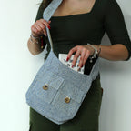 Bolso de Dos Bolsillos Tonos Naturales ( 8 modelos )