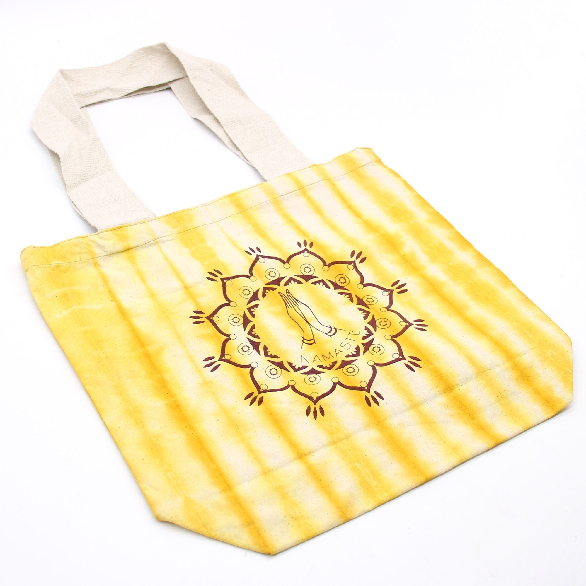 Bolsa de Algodon Natural con Diseño "Tie Dye"