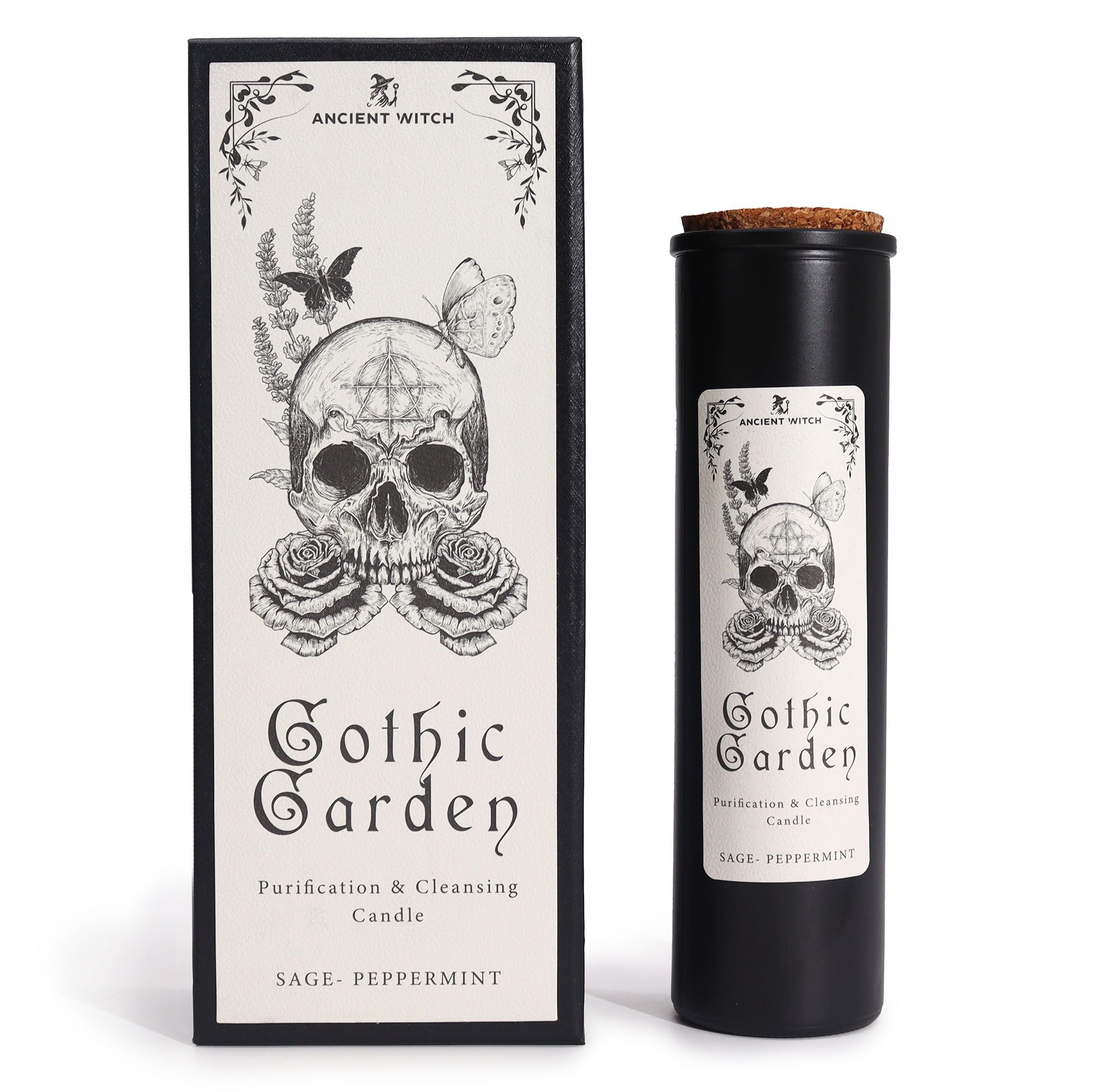 Velas Purificadoras de Brujas Antiguas - Jardín gótico - Limpieza y Purificación