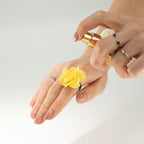 15x Anillo de Flor Perfumada (Difusor de Fragancia)( 6 colores )