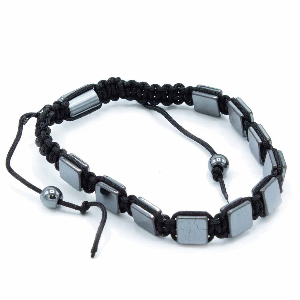 Pulsera Magnética de Hematita Estilo Shamballa – Ajustable ( 12 modelos )