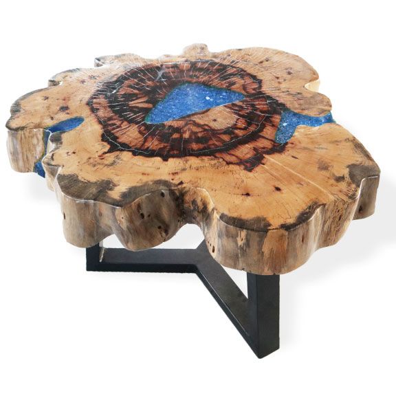 Mesa de Café de Tamarindo y resina