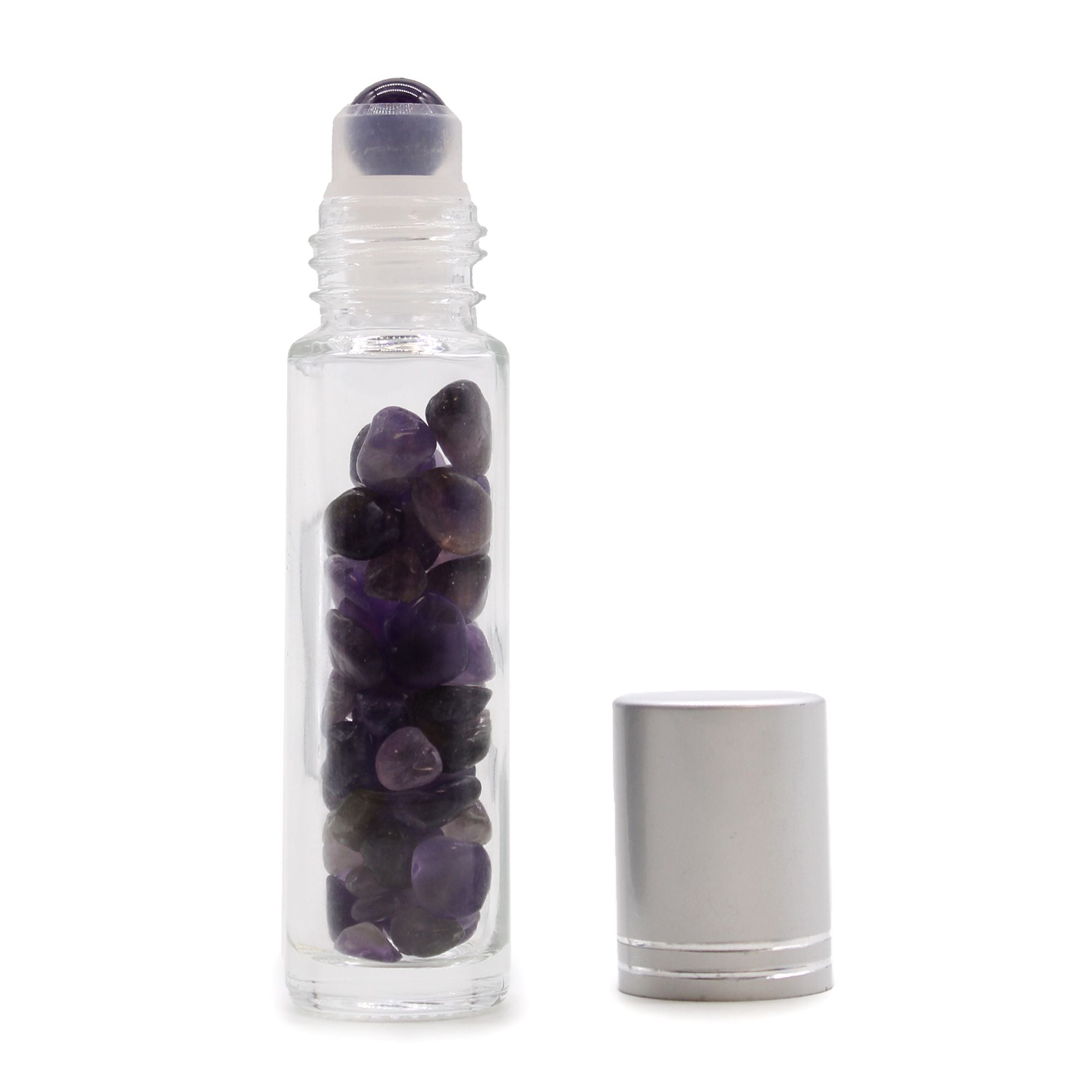 Botella Roll-On con Piedras Preciosas 10 ml ( 12 modelos )