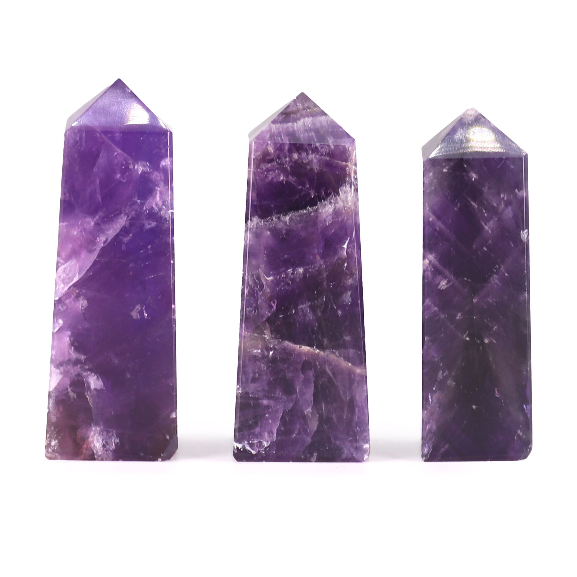 Puntas de Obelisco de Piedra Preciosa Aprox. 5 cm. ( 11 modelos diferentes )