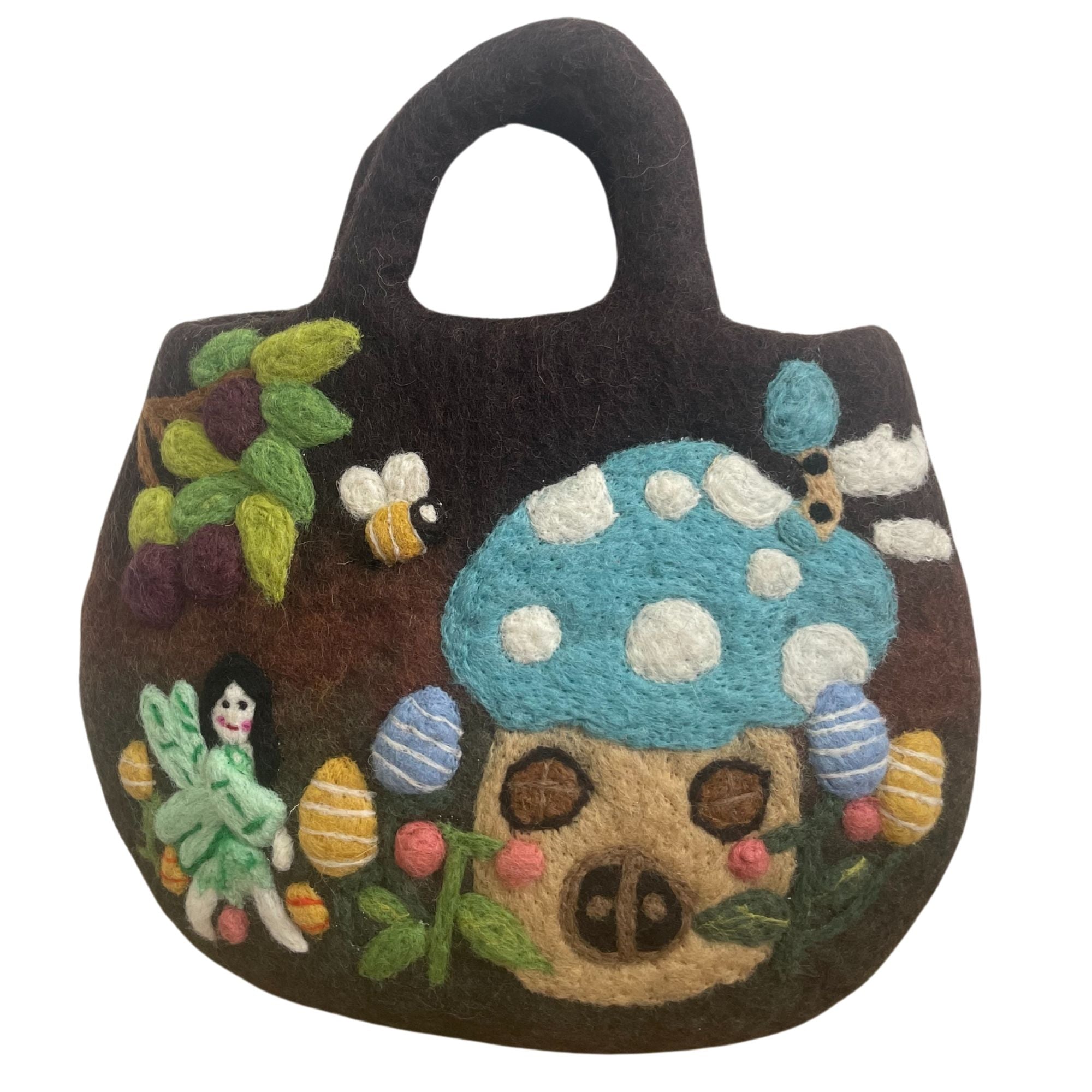 Bolsos y Estuches (15cm-12cm) de Fieltro Natural ( 20 modelos )