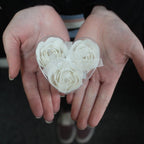 Set de 3 Flores de Jabón Caja Corazón ( 7 modelos )
