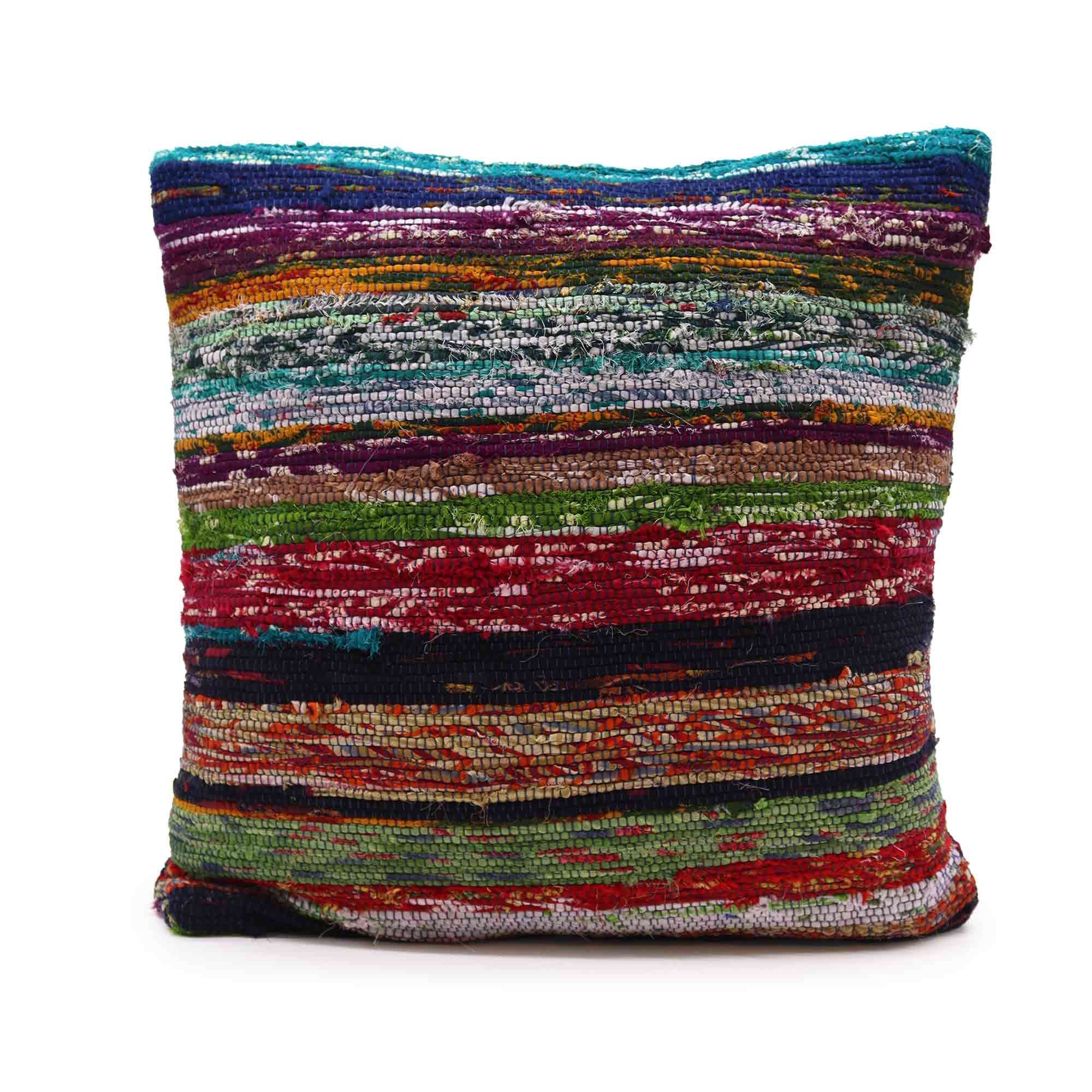 Funda para Cojín de Tapete Reciclado - 40x40cm