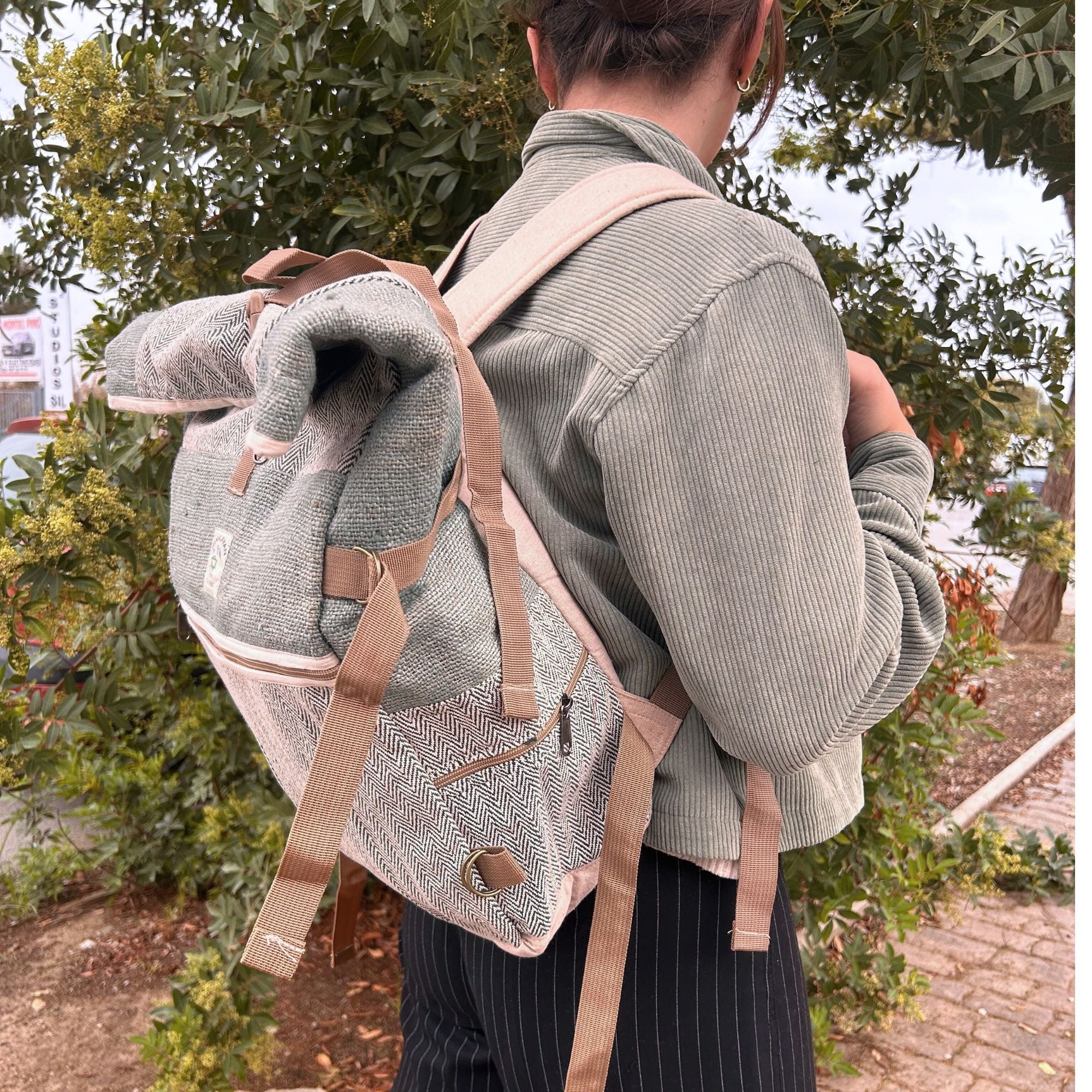 Mochilas de Cáñamo y Algodón Natural ( 16 modelos )