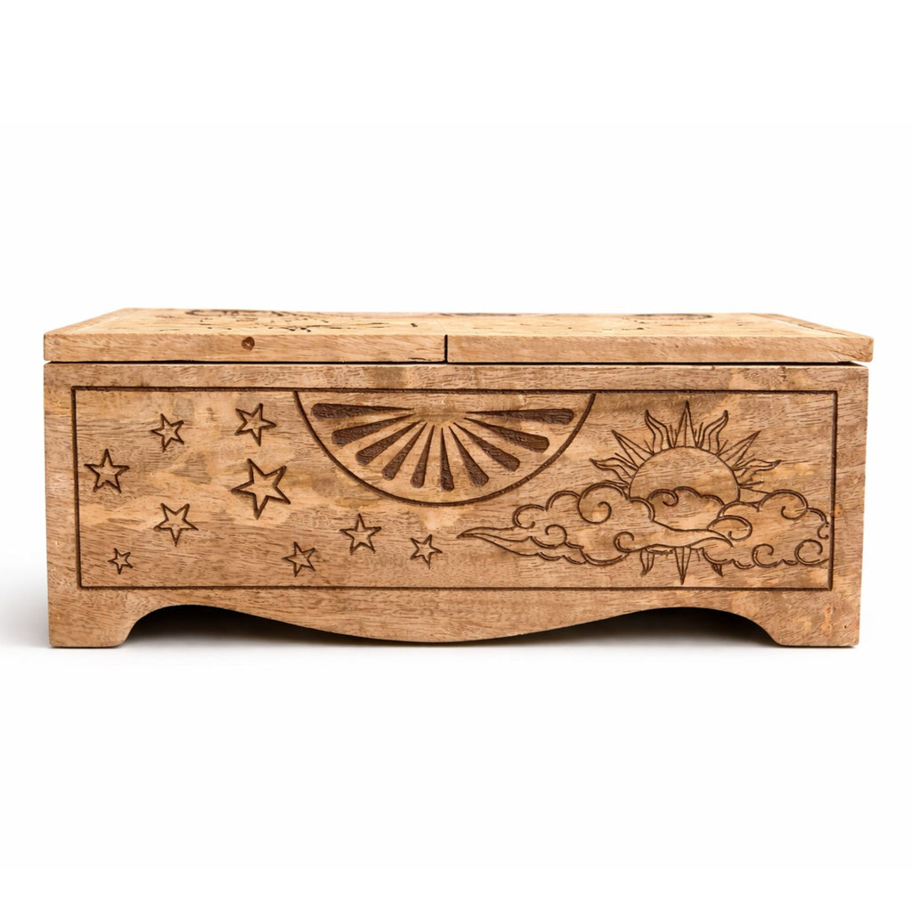Caja de Tarot de Madera con Compartimentos ( 12 fabulosos modelos diferentes )