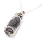 Collar de Piedras Preciosas Embotelladas - Ónix Negro 3