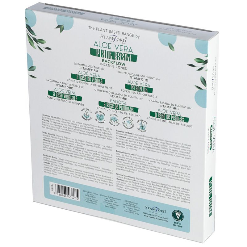 Conos de Incienso Backflow Naturales Stamford Premium (Base Vegetal) ( 14 variantes )