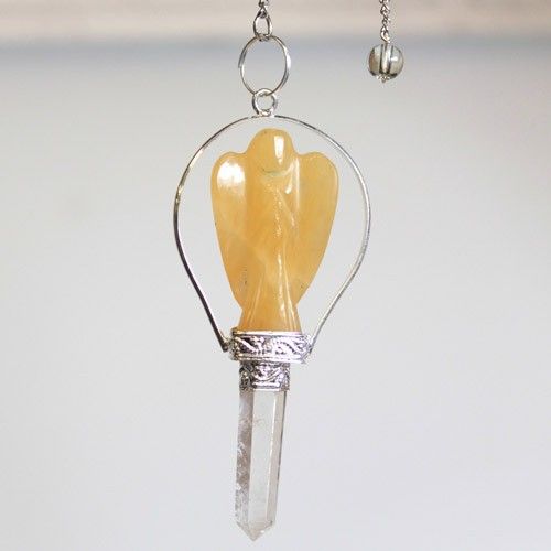 Péndulos Especiales de Cristal Natural ( 8 modelos diferentes )