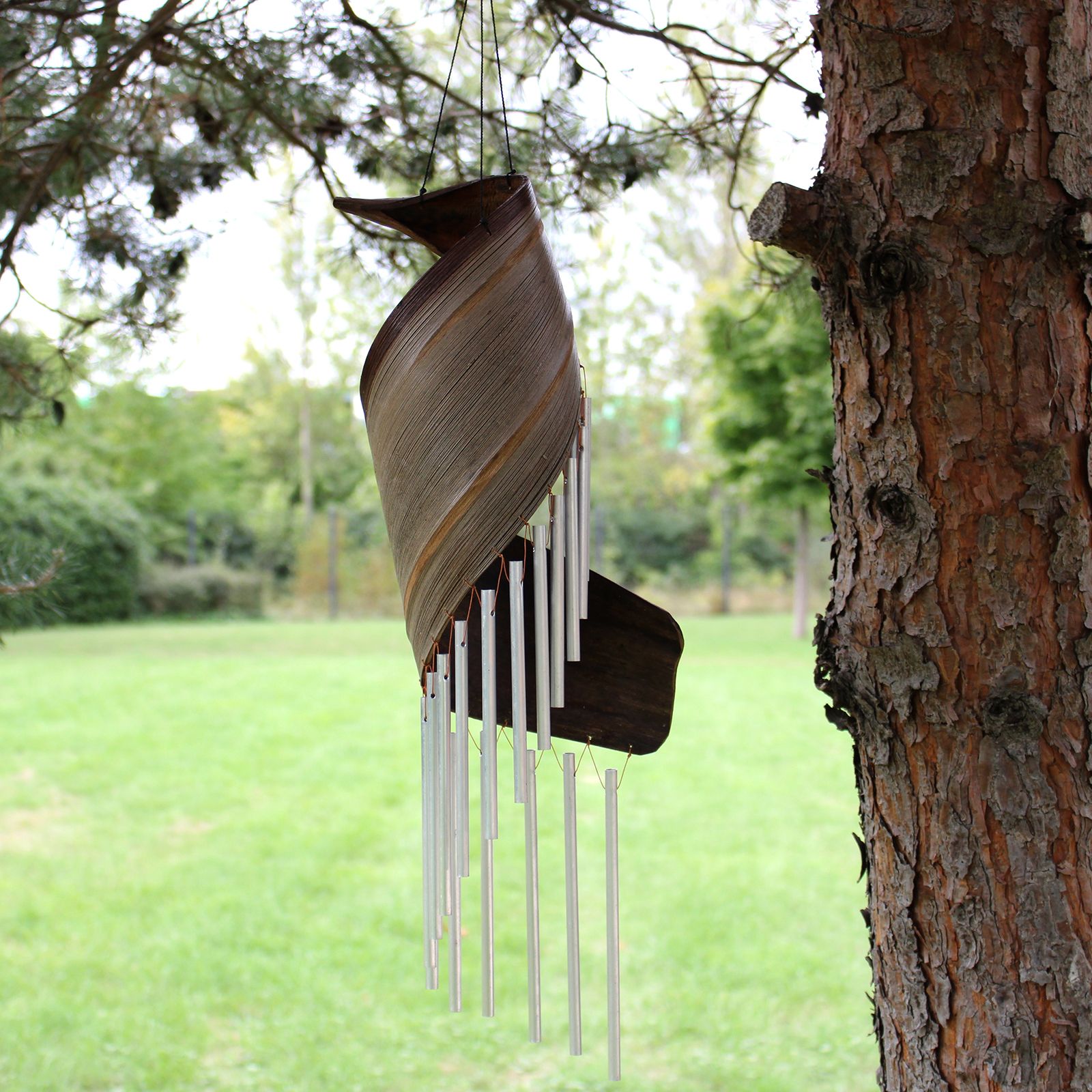 Campanillas de Viento de Hoja de Coco ( 3 modelos )