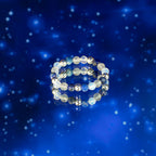 Conjunto de 3 Anillos con Gemas Ninfa ( 7 modelos )