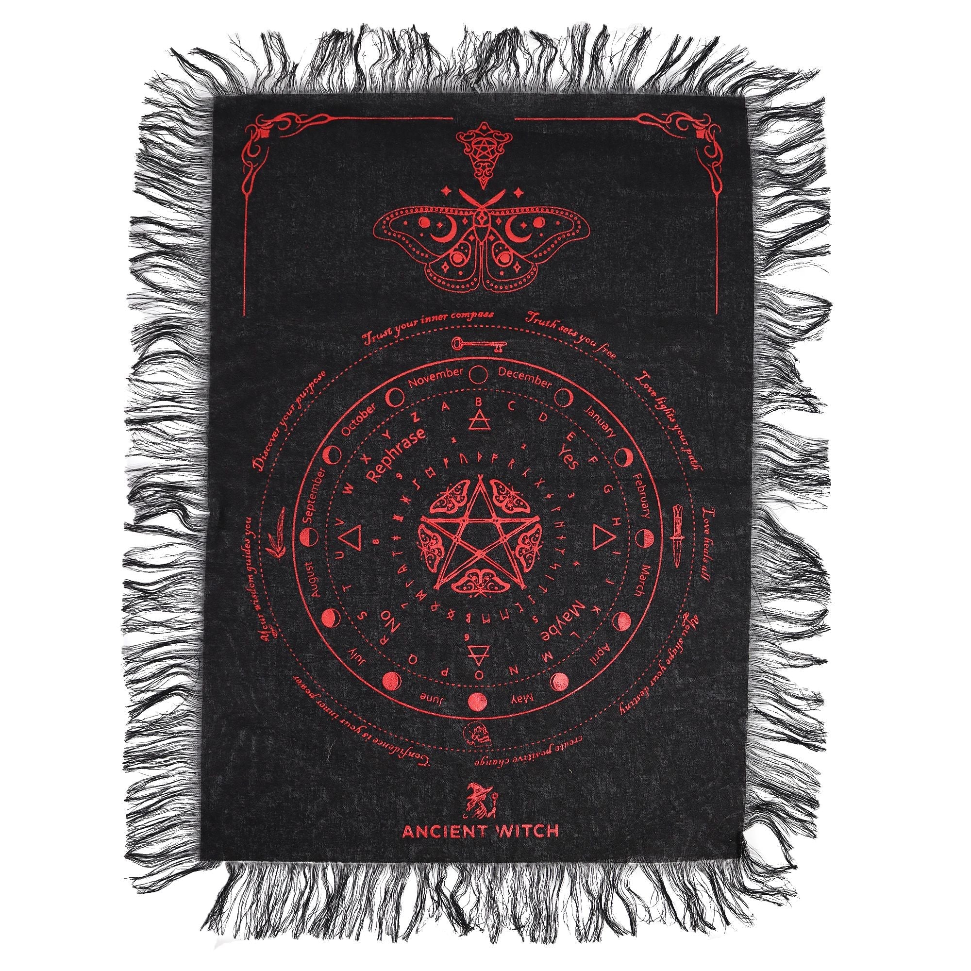 Paño Ritual y de Adivinación Ancient Witch (Algodón 30x46,5 cm)( 8 modelos )