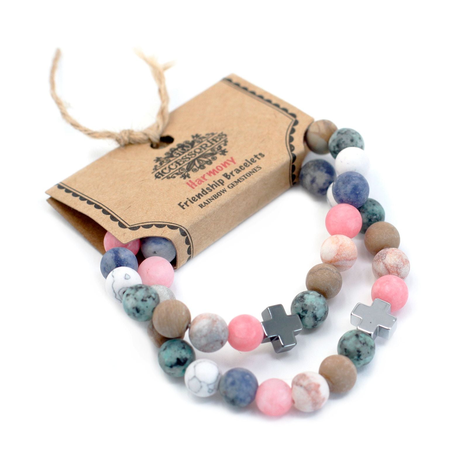 Set de Pulseras de la Amistad – Piedras Naturales ( 7 modelos )