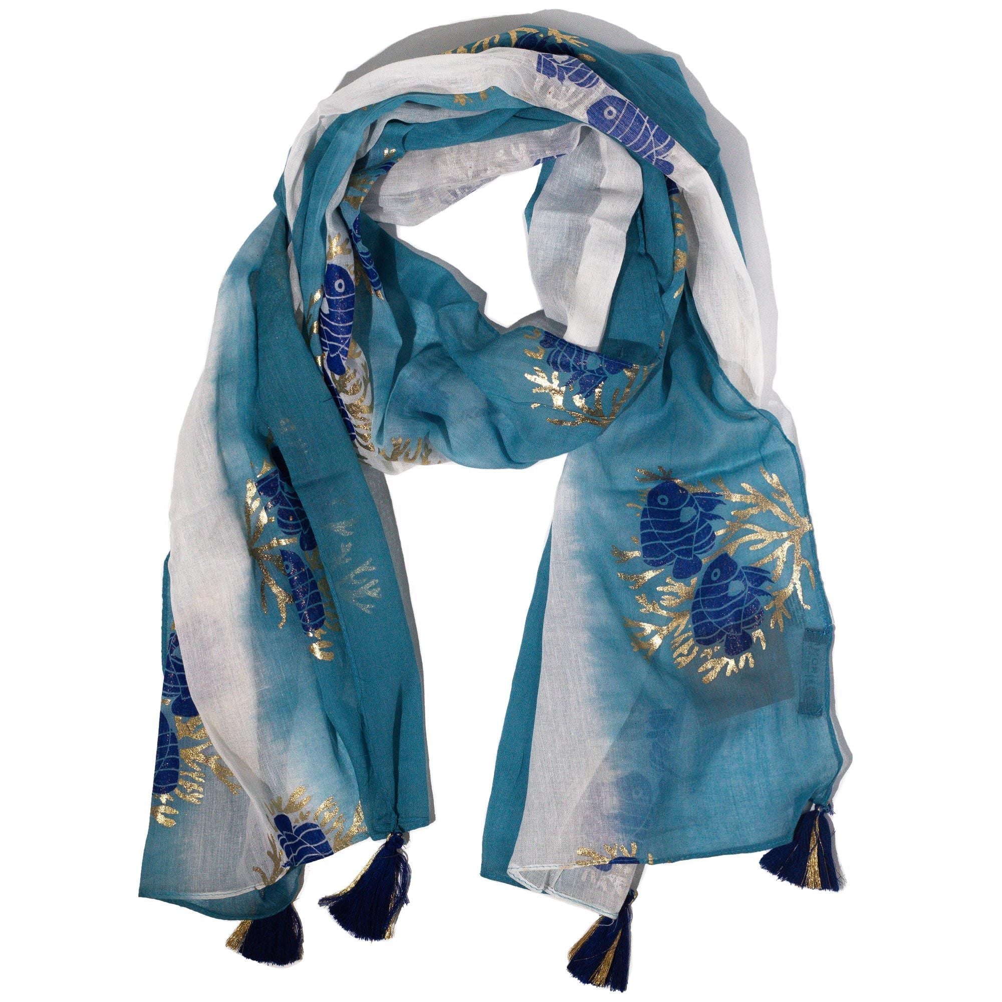 Bufanda - Colección Nómada Sari Mediterráneo