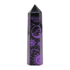 Punta de Obsidiana Negra Natural ( 5 modelos )