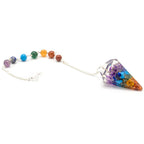 Péndulo de chakra del Poder de la Orgonita - Chakra