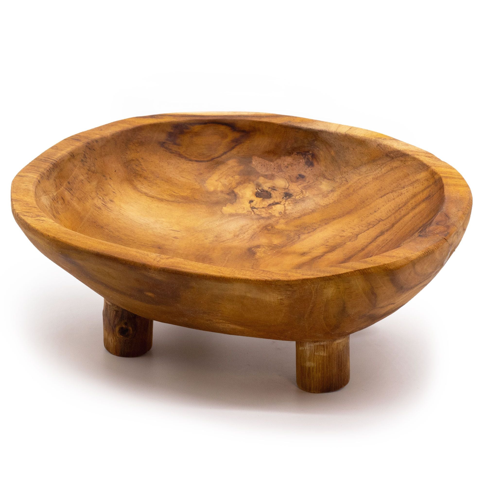 Cuencos de Raíz de Teca Artesanales ( 11 modelos )