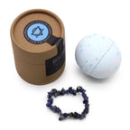 Bomba de baño con pulsera de gemas ( 6 variantes )
