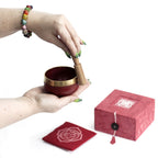 Cuencos Tibetanos Chakra - 8x8x5 (cm) ( Apprx. 200 gr )( 7 modelos )