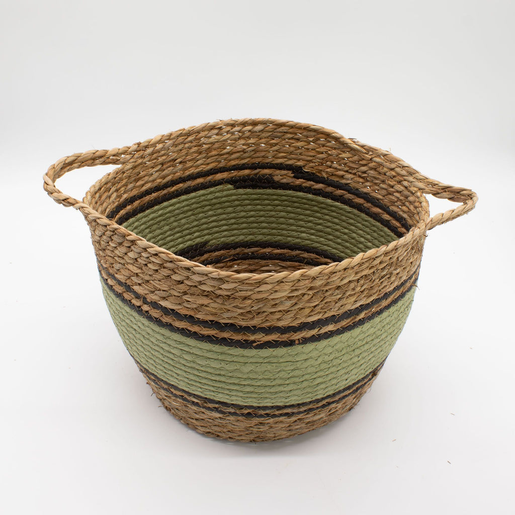 Cestas de Hoja de Plátano y Hierba Marina