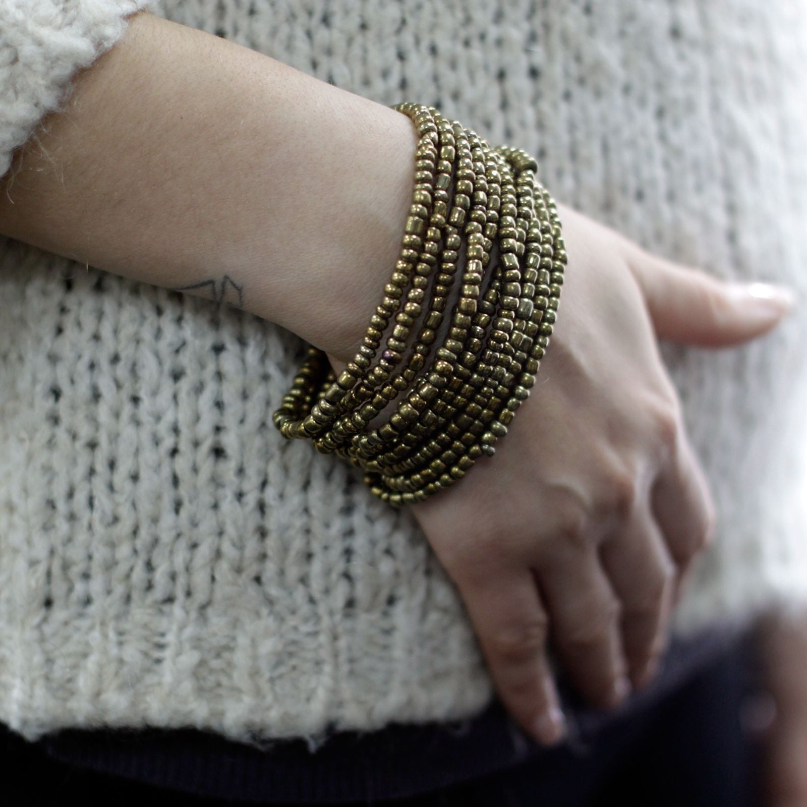 Brazalete de Cuentas ( 5 modelos )