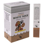 Varillas de resina para difuminar salvia blanca dorada 30g (6 unidades)