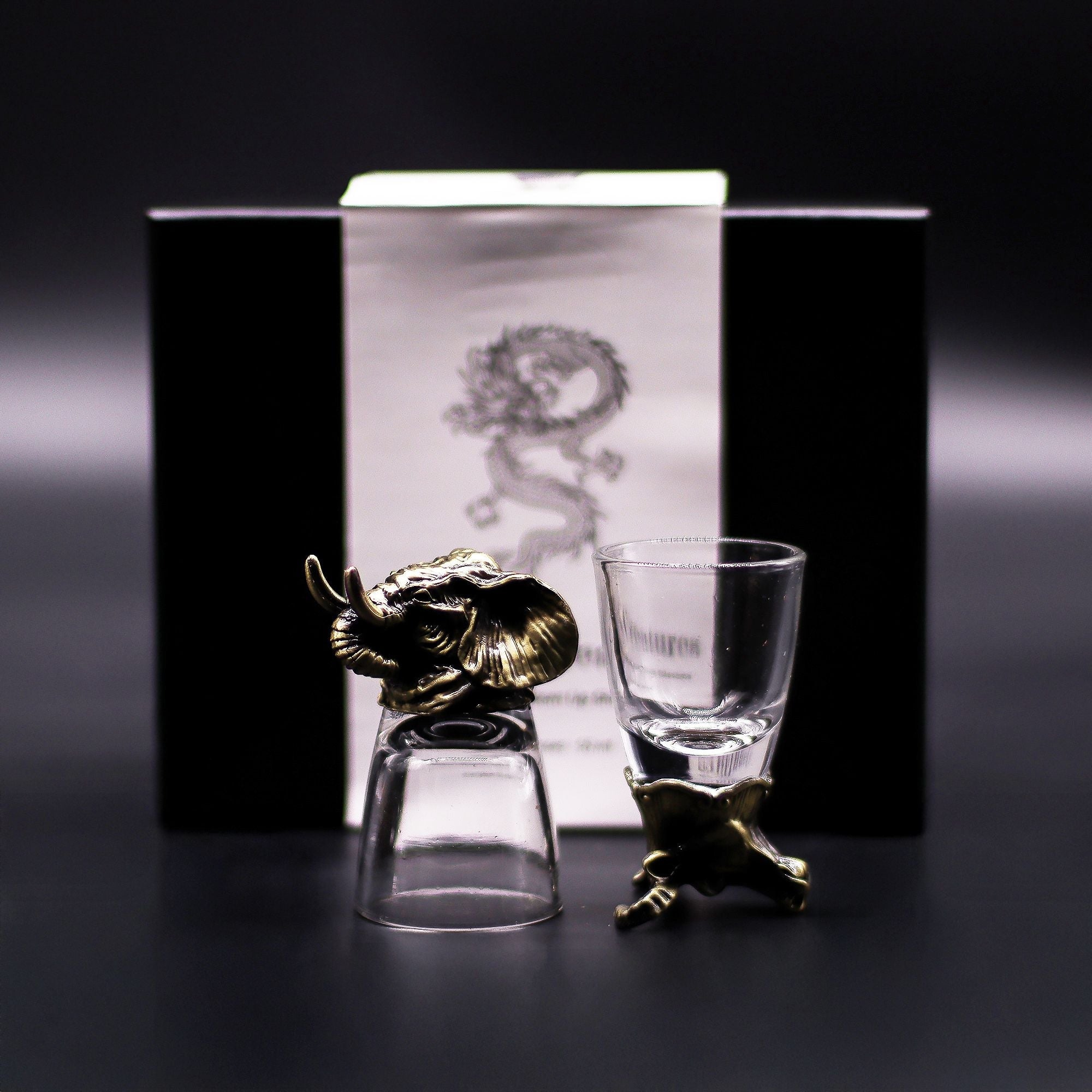 Set de Regalo Vasos de Chupito y Whisky · Criaturas Místicas ( 6 modelos )