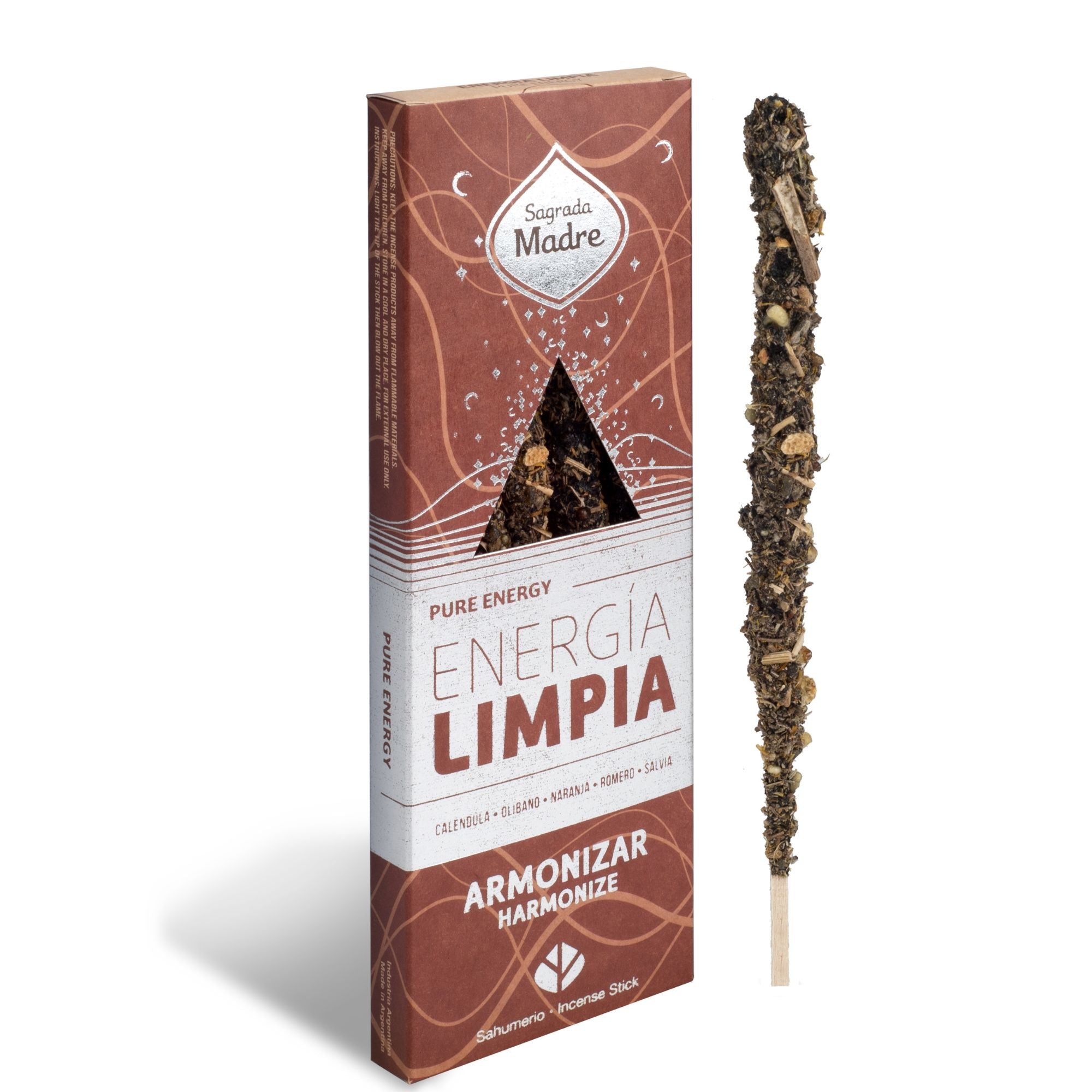 Incienso Sahumerio Energia Limpia ( 4 vaiantes )