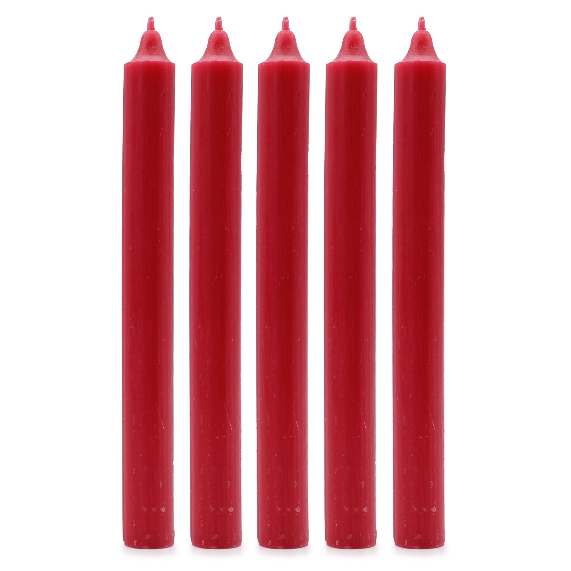 Velas a granel color sólido - Rústico - Paquete de 10 ( 15 colores )