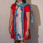 Bufanda - Colección Nómada Sari Mediterráneo