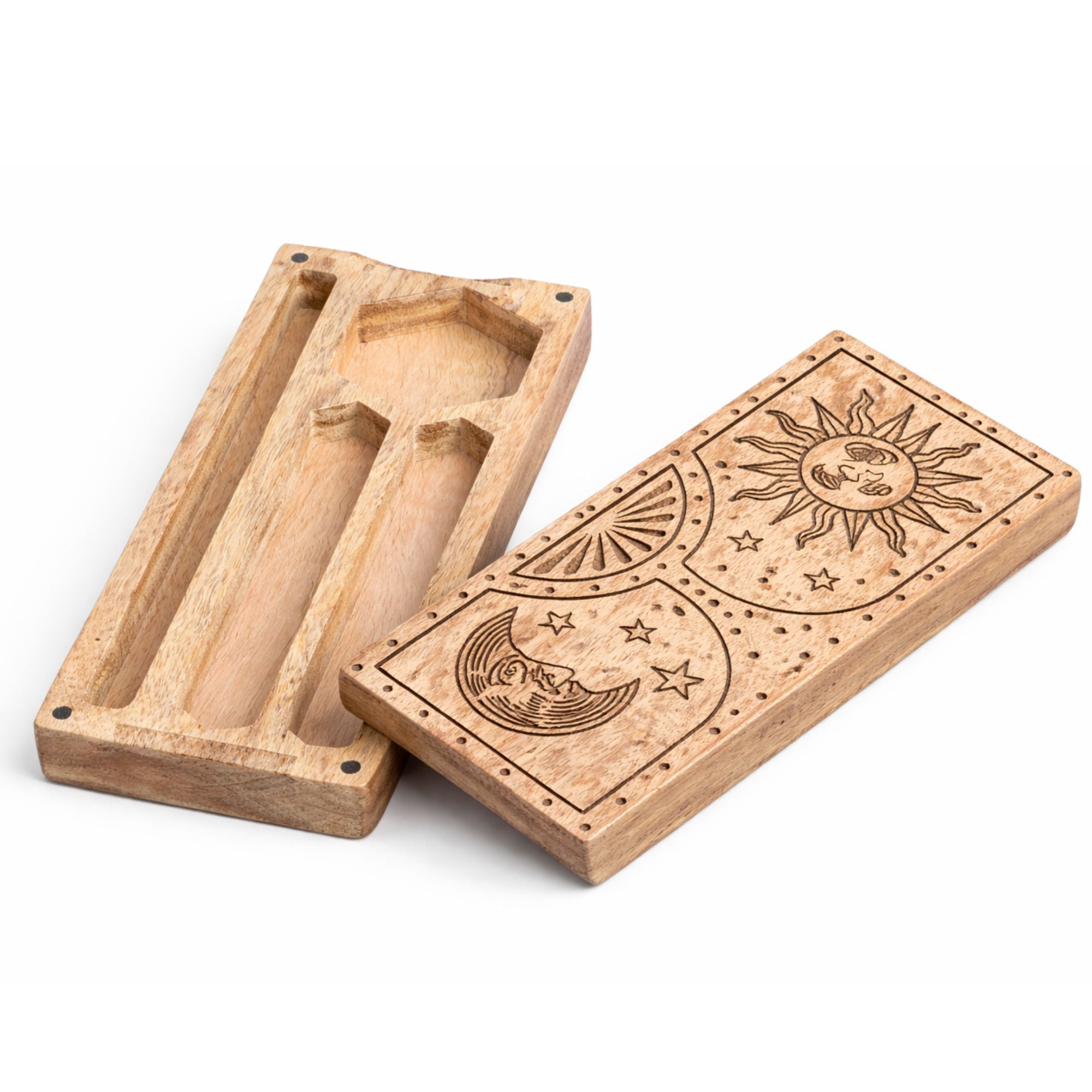 Caja de Tarot de Madera con Compartimentos ( 12 fabulosos modelos diferentes )