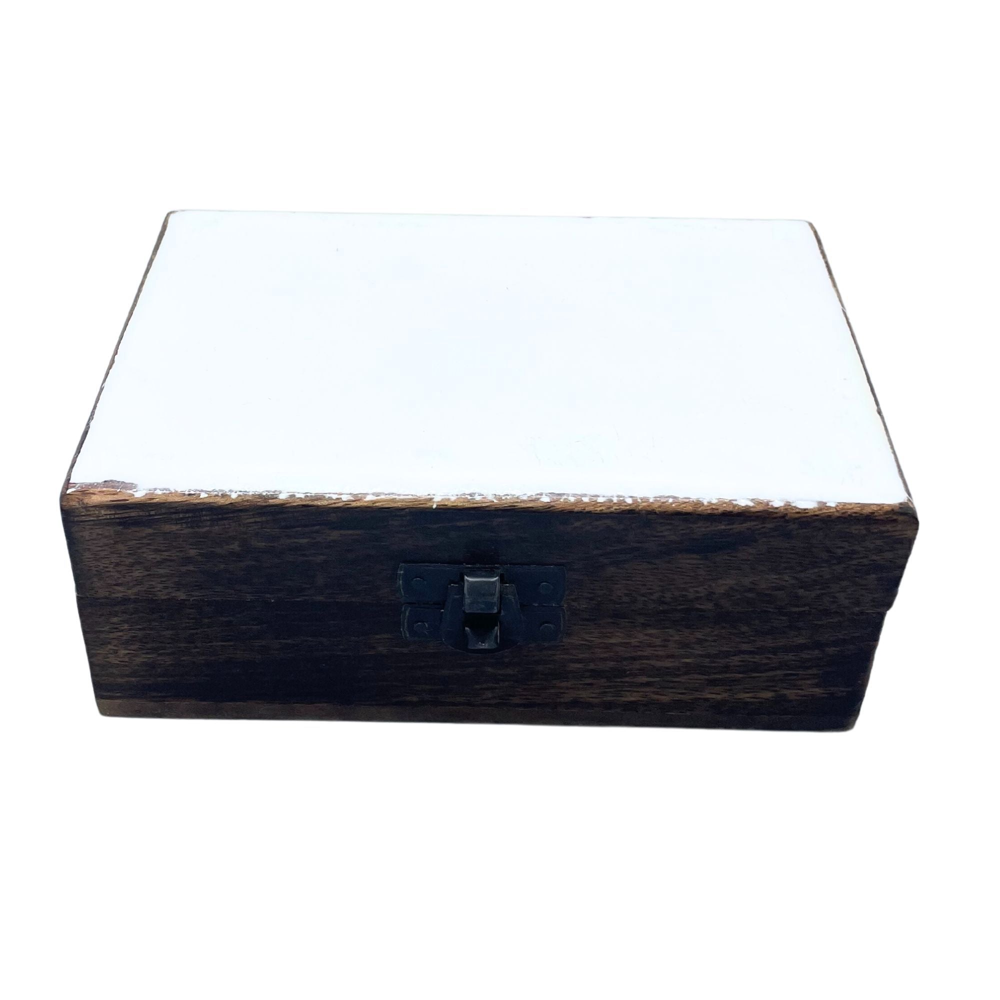 Caja de Madera con Acabado Cerámico (Artesanal) ( 22 modelos diferentes )