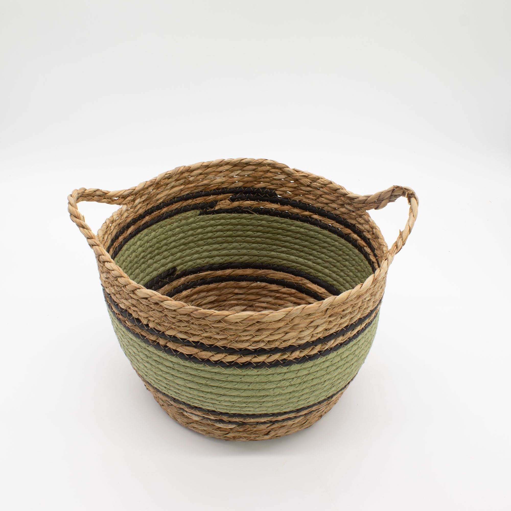 Cestas de Hoja de Plátano y Hierba Marina