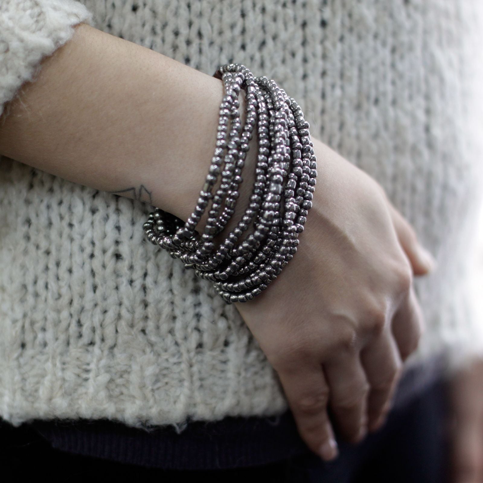 Brazalete de Cuentas ( 5 modelos )