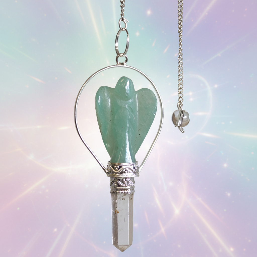 Péndulos Especiales de Cristal Natural ( 8 modelos diferentes )