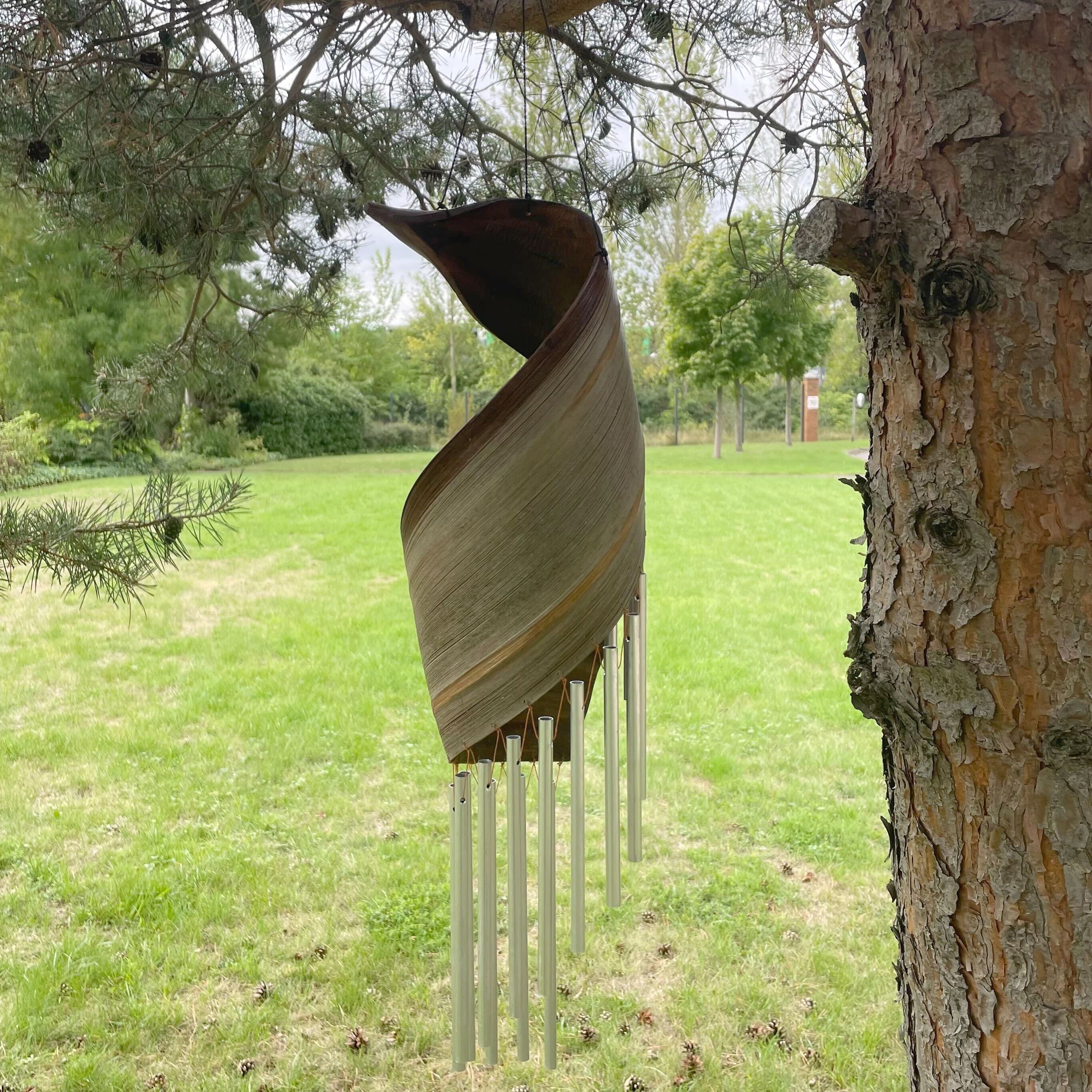 Campanillas de Viento de Hoja de Coco ( 3 modelos )