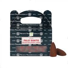 Conos Dhoop de reflujo Satya - Palo Santo (24und)