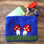 Bolsos y Estuches (15cm-12cm) de Fieltro Natural ( 20 modelos )