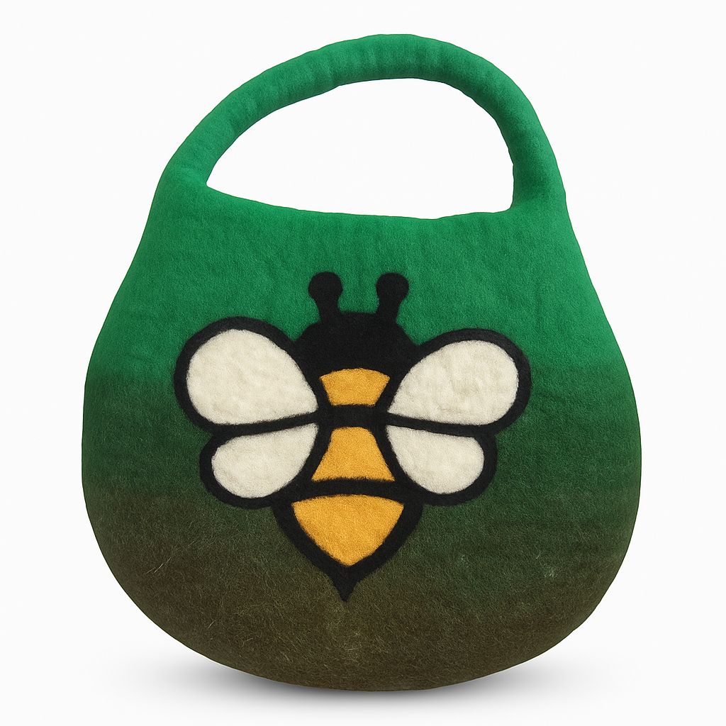 Bolsos y Estuches (15cm-12cm) de Fieltro Natural ( 20 modelos )