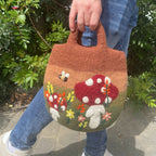 Bolsos y Estuches (15cm-12cm) de Fieltro Natural ( 20 modelos )