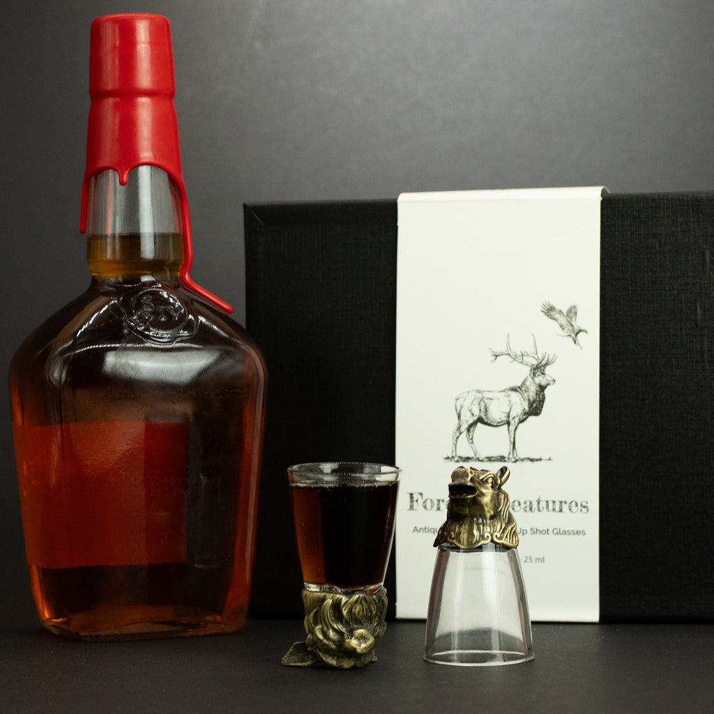 Set de Regalo Vasos de Chupito y Whisky · Criaturas Místicas ( 6 modelos )