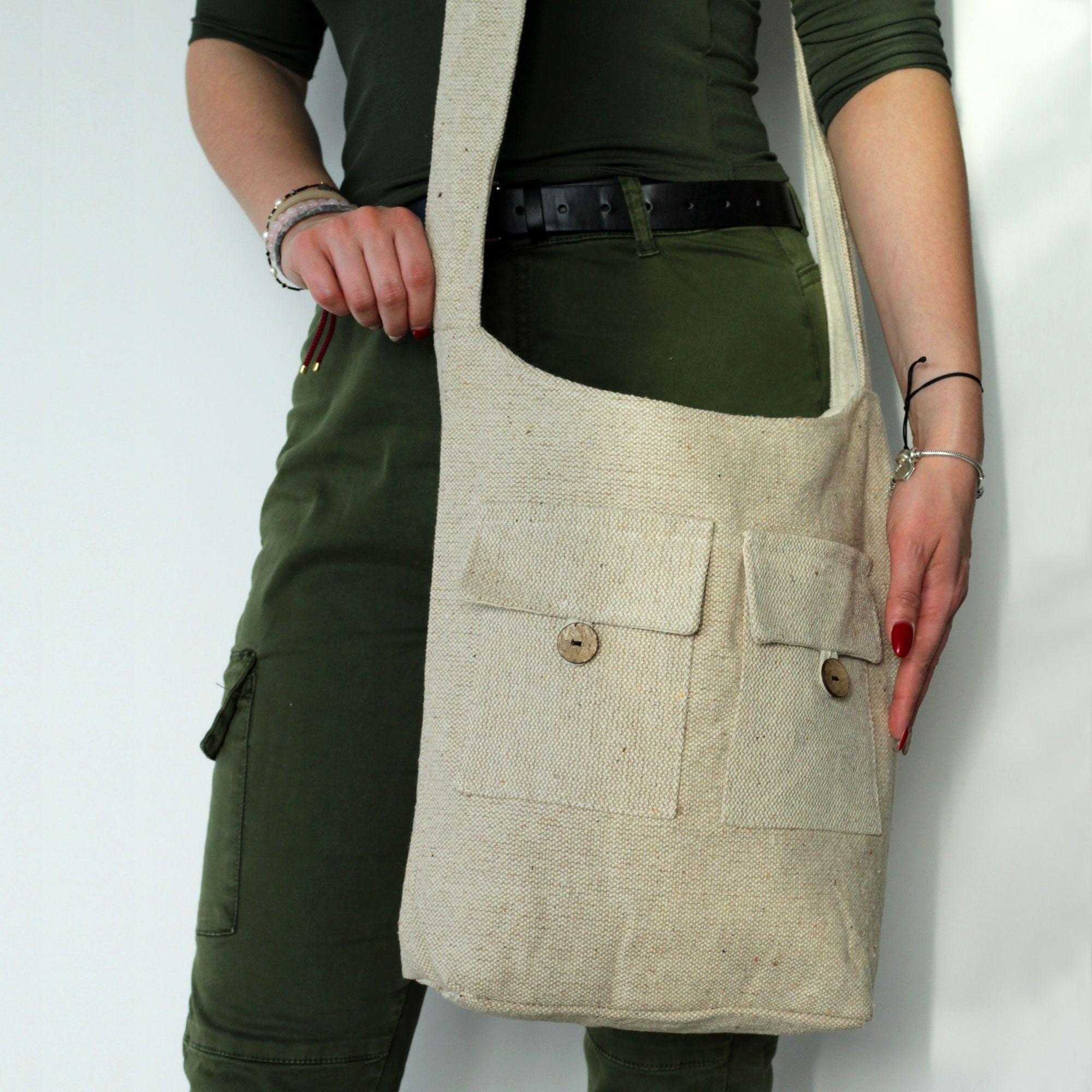 Bolso de Dos Bolsillos Tonos Naturales ( 8 modelos )