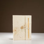 Cuaderno de flores mezcladas Med Lokta Lrg (15x12cm) - 45 hojas