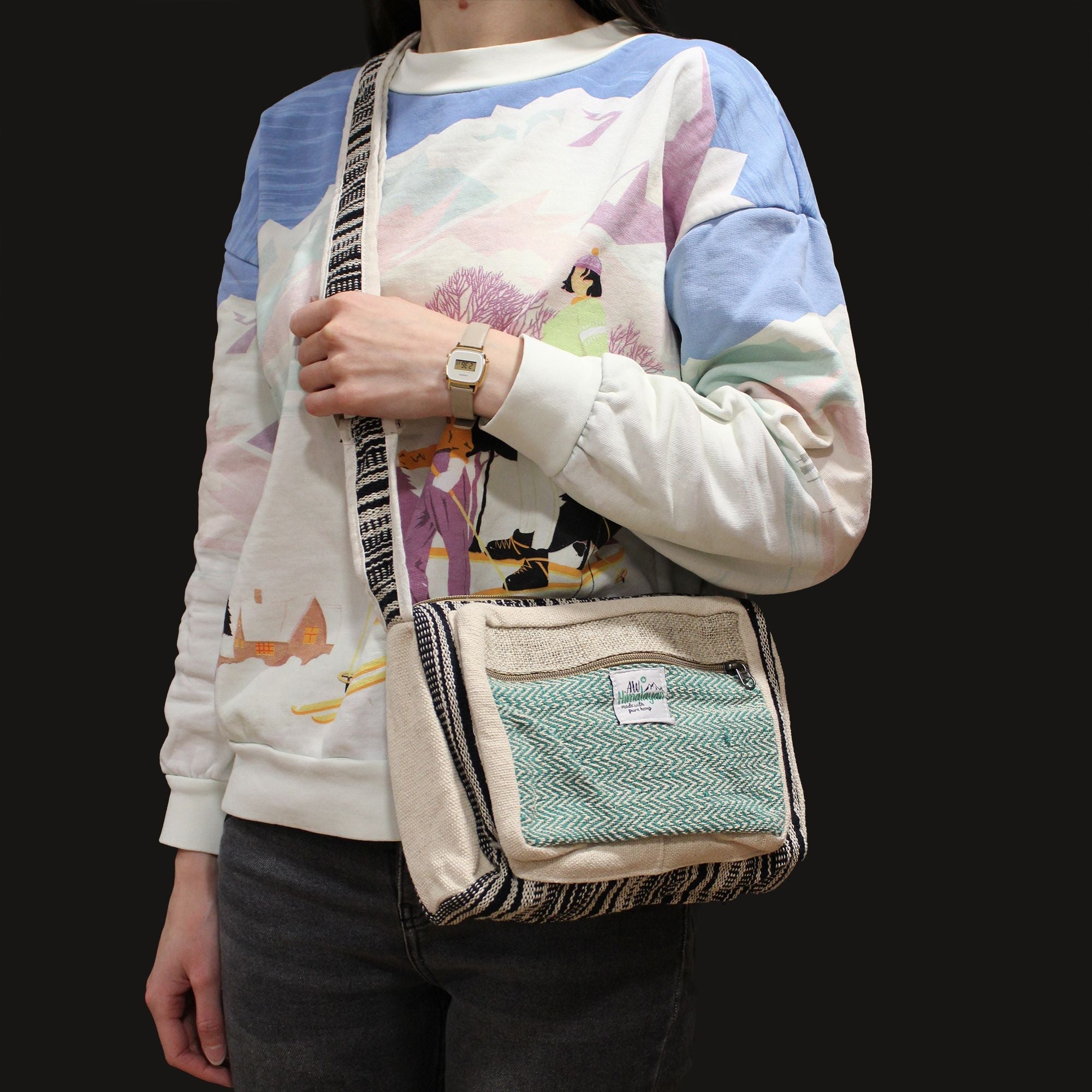 Bolsos/as, Riñoneras, Bandoleras... de Cáñamo ( 25 modelos )