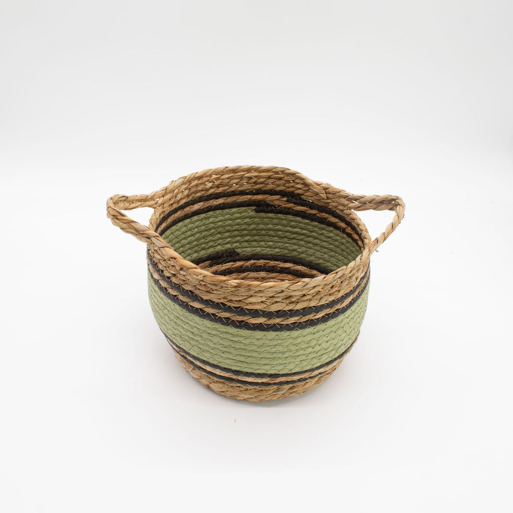 Cestas de Hoja de Plátano y Hierba Marina