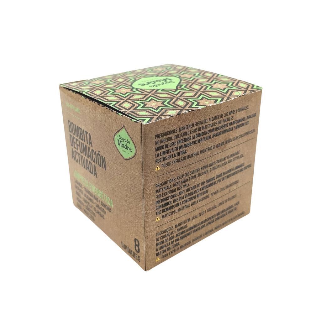 Caja de 8 Bombitas de Incienso - Limpieza ( 7 variantes diferentes )